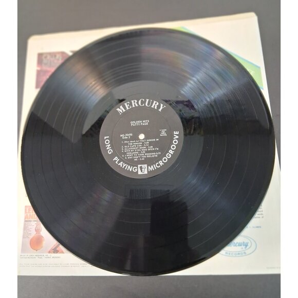 Patti Page Golden Hits Vinyl Record MG 20495 VTG 1960 LP High Fidelity MCM VG+ - Picture 5 of 12